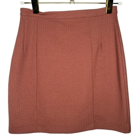 Anthropologie Lace-Up Knit Mini Skirt - Picture 3 of 7